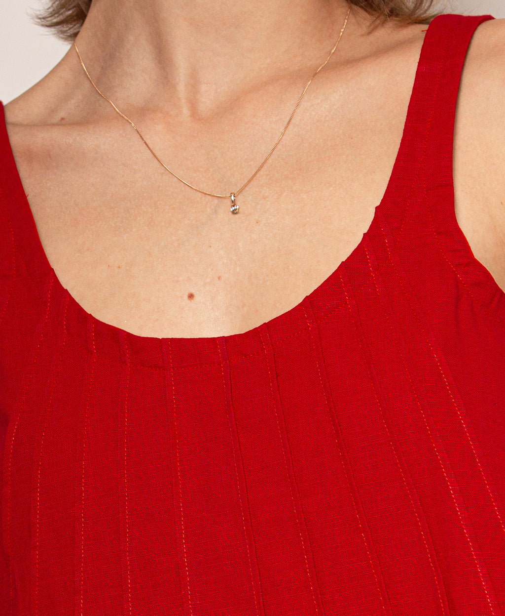 Vestido Margarita Rojo