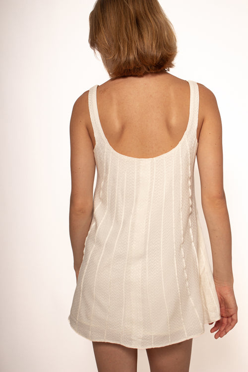 Vestido Margarita Crema