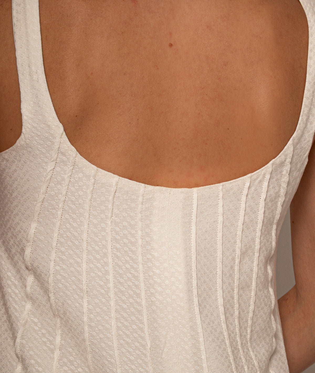Vestido Margarita Crema
